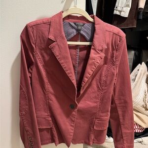 H&M Dark Red Blazer